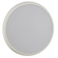 Plafón LED Welland IP44, latón pulido