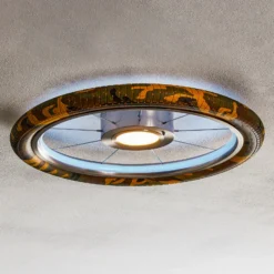 Plafón LED Wheel, RGB, camuflaje