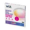 Plafón LED WiZ SuperSlim RGBW Ø54 cm blanco
