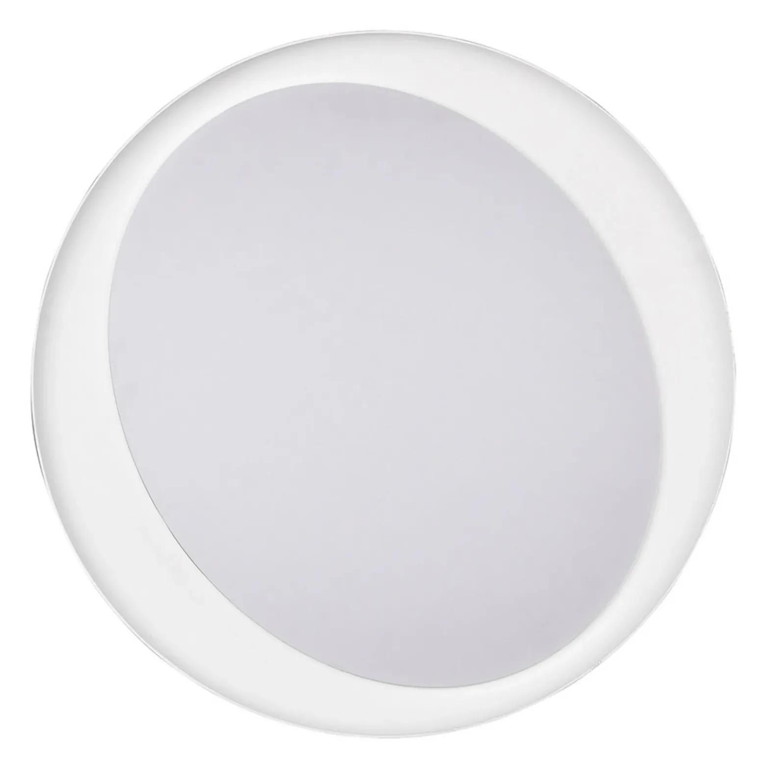 Plafón LED Zeta tunable white, gris/blanco