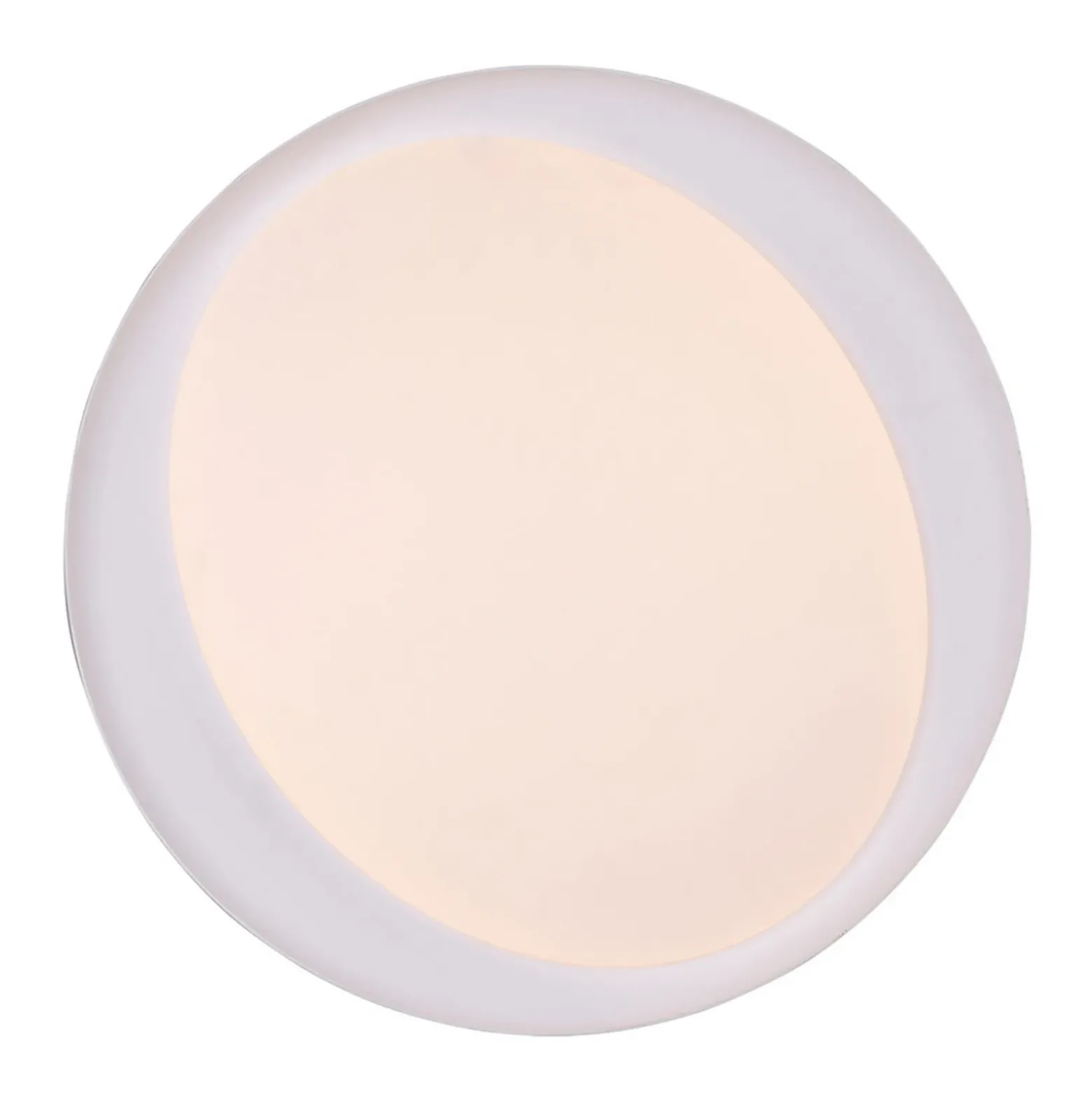 Plafón LED Zeta tunable white, gris/blanco
