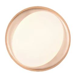 Plafón LED Zeta tunable white, negro/oro