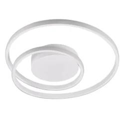 Plafón LED Zibal, atenuable, blanco