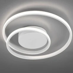 Plafón LED Zibal, atenuable, blanco
