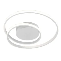 Plafón LED Zibal, atenuable, blanco