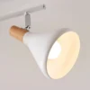 Plafón Lindby Arina, 53 cm, blanco, 3 luces, E14