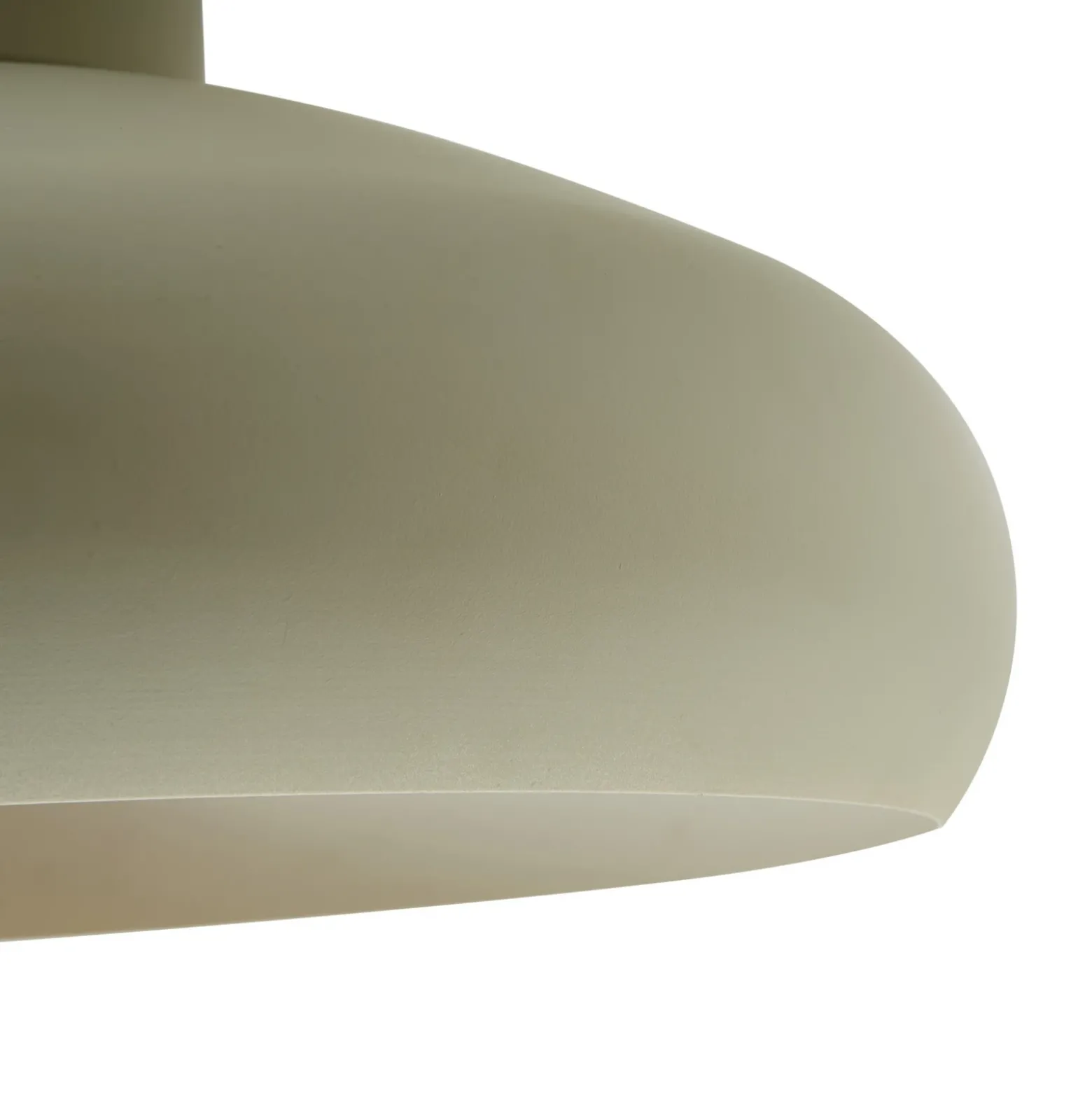 Plafón Lindby Elover, verde claro, Ø 45 cm, hierro
