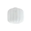 Plafón Lindby Helin, blanco, tela, Ø 35 cm