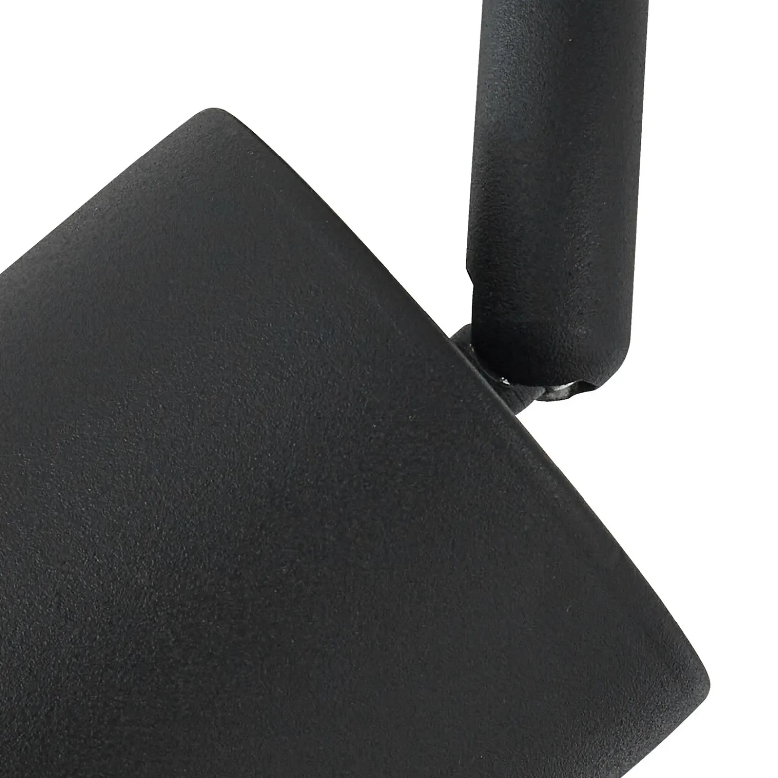 Plafón Lindby Joffrey, 78 cm, negro, 5 luces, GU10