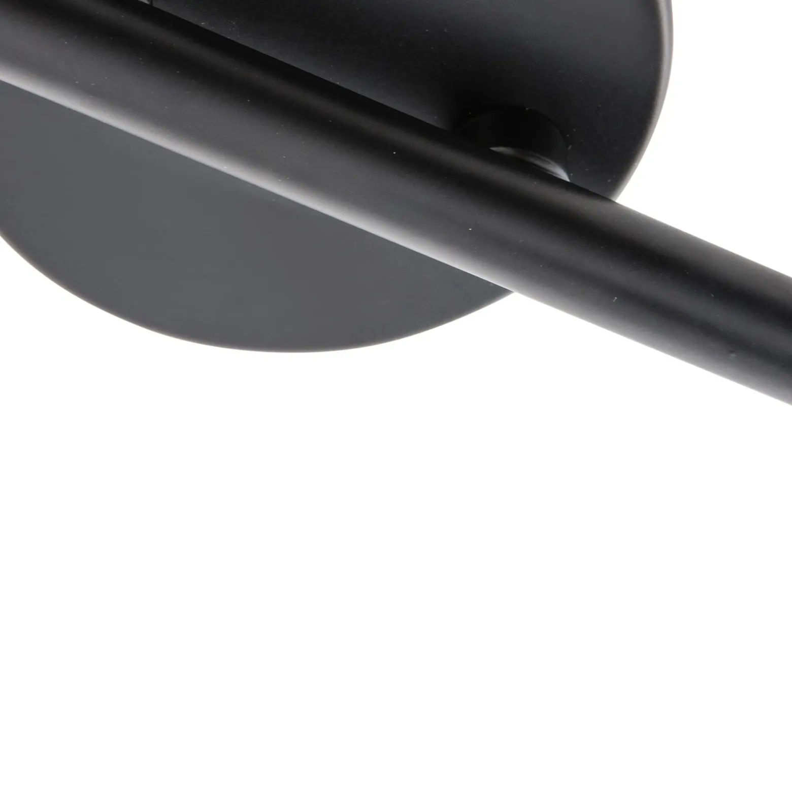 Plafón Lindby Jyla, 2 luces, negro mate