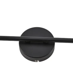 Plafón Lindby Jyla, 6 luces, negro mate