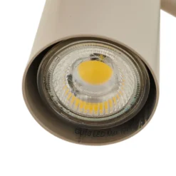 Plafón Lindby Marilou, beige, 4 luces, Ø 70 cm