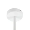 Plafón Lindby Marilou, blanco, de 4 luces, Ø 70 cm