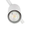 Plafón Lindby Marilou, blanco, de 4 luces, Ø 70 cm