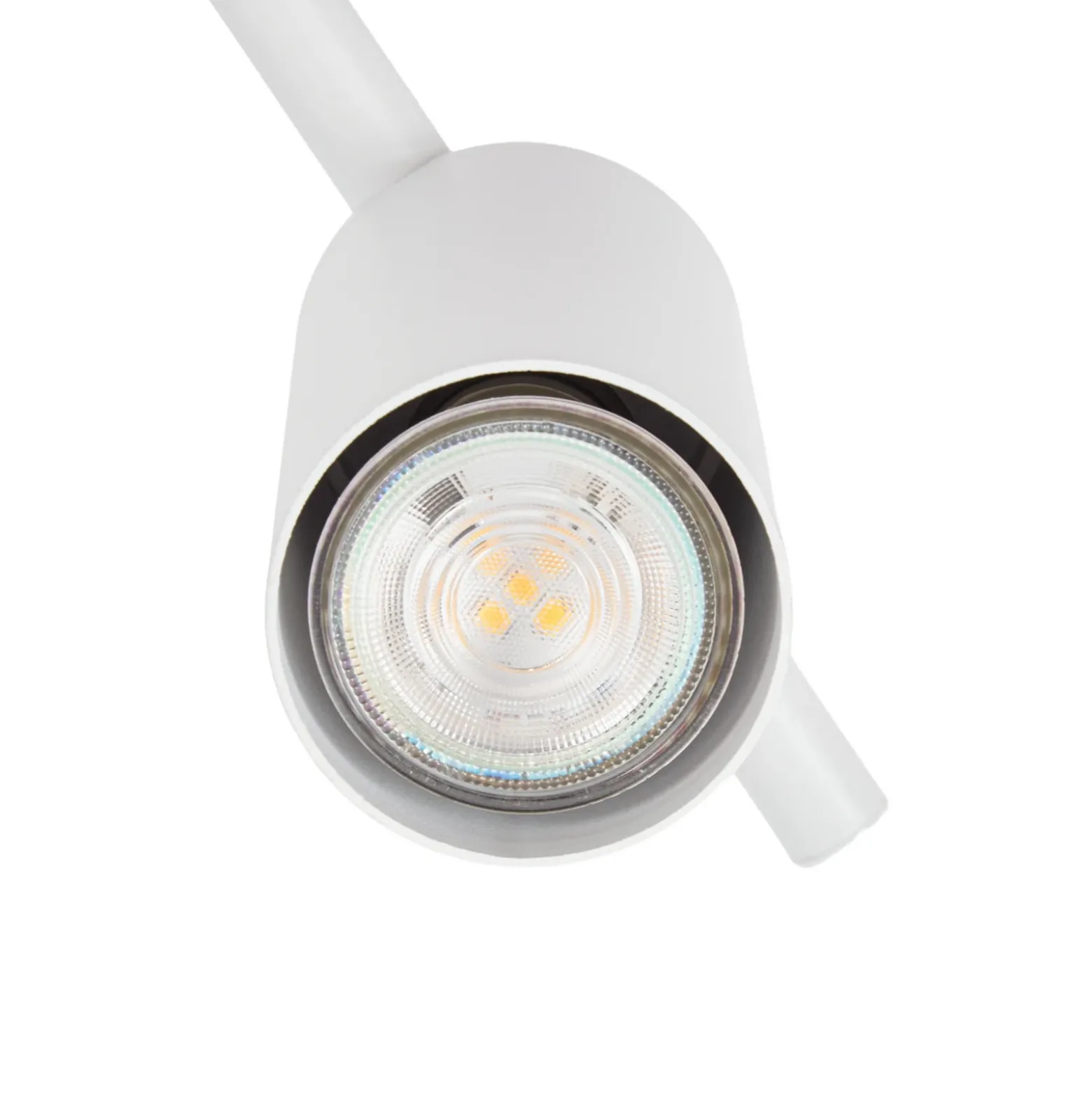 Plafón Lindby Marilou, blanco, de 4 luces, Ø 70 cm