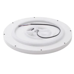 Plafón Lindby Smart LED Denora, blanco, RGB, CCT, Tuya