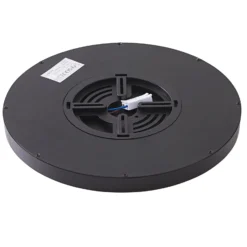 Plafón Lindby Smart LED Pravin, Ø 30 cm, CCT, negro