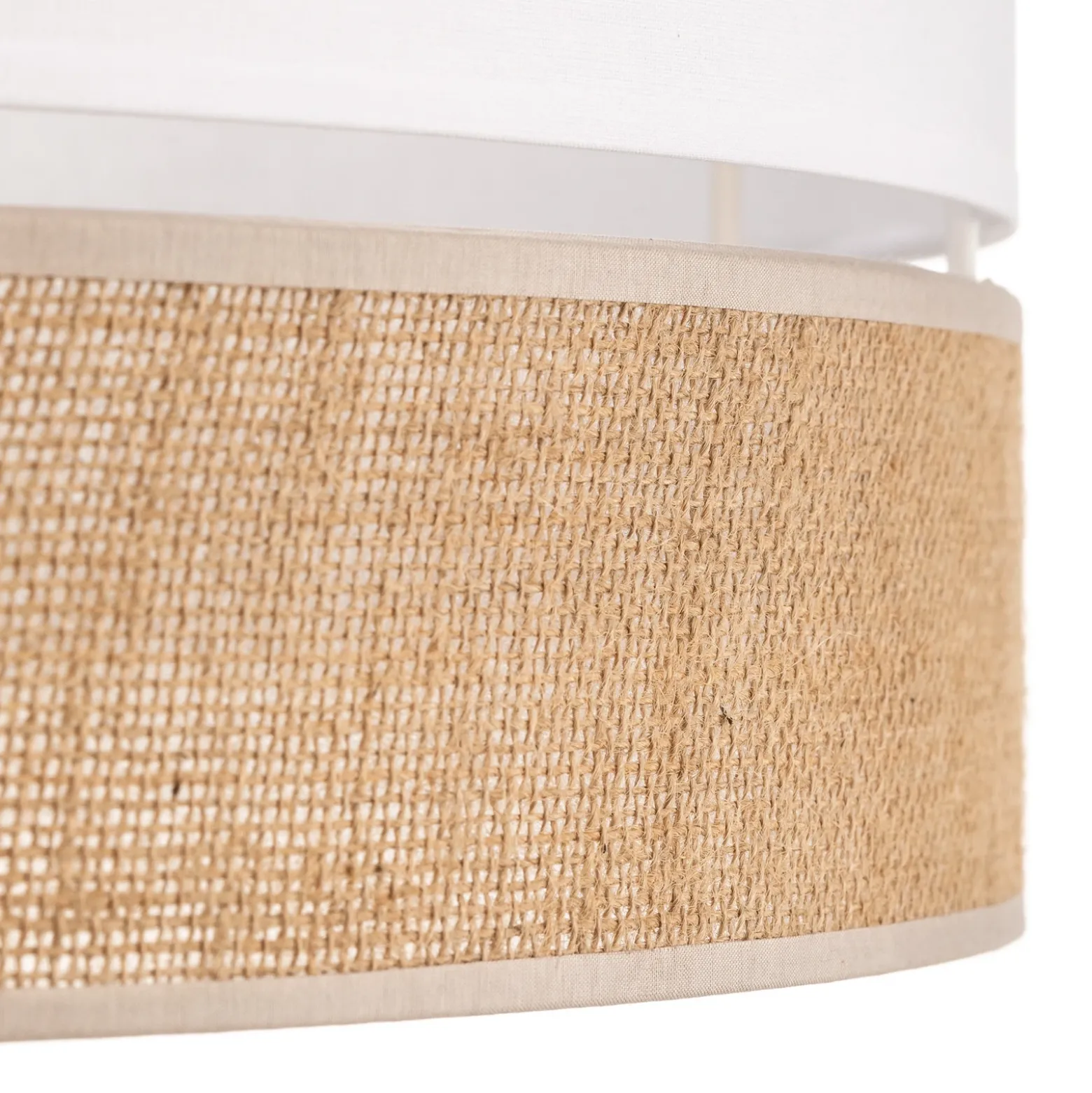 Plafón Linobianco, Ø 60 cm