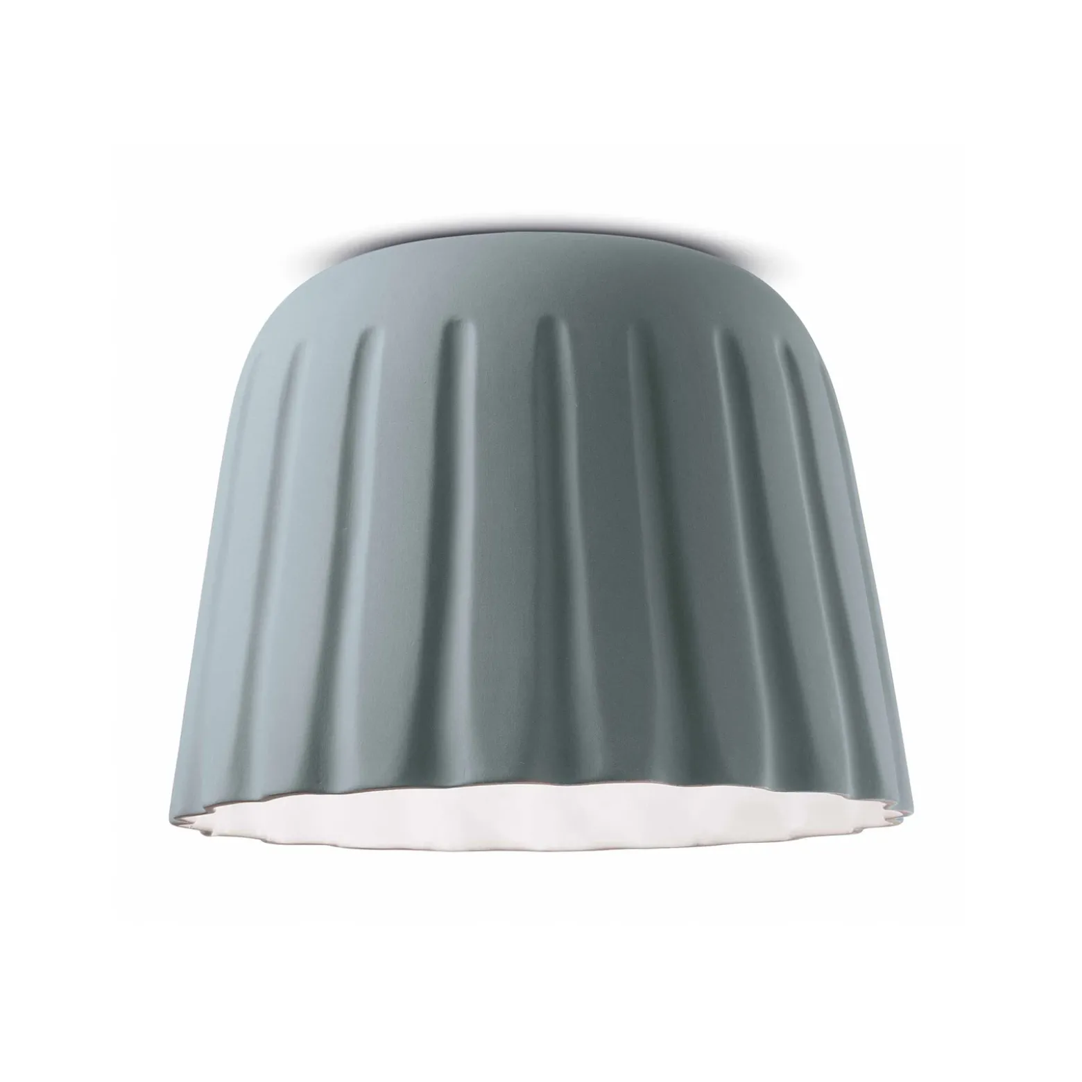 Plafón Madame Gres cerámica altura 29 cm, gris