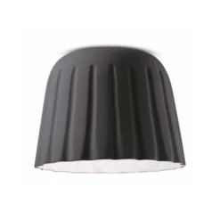 Plafón Madame Gres cerámica 29 cm antracita