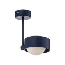 Plafón Mado de acero, azul, 1 luz