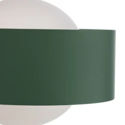 Plafón Mado, 2 luces, verde
