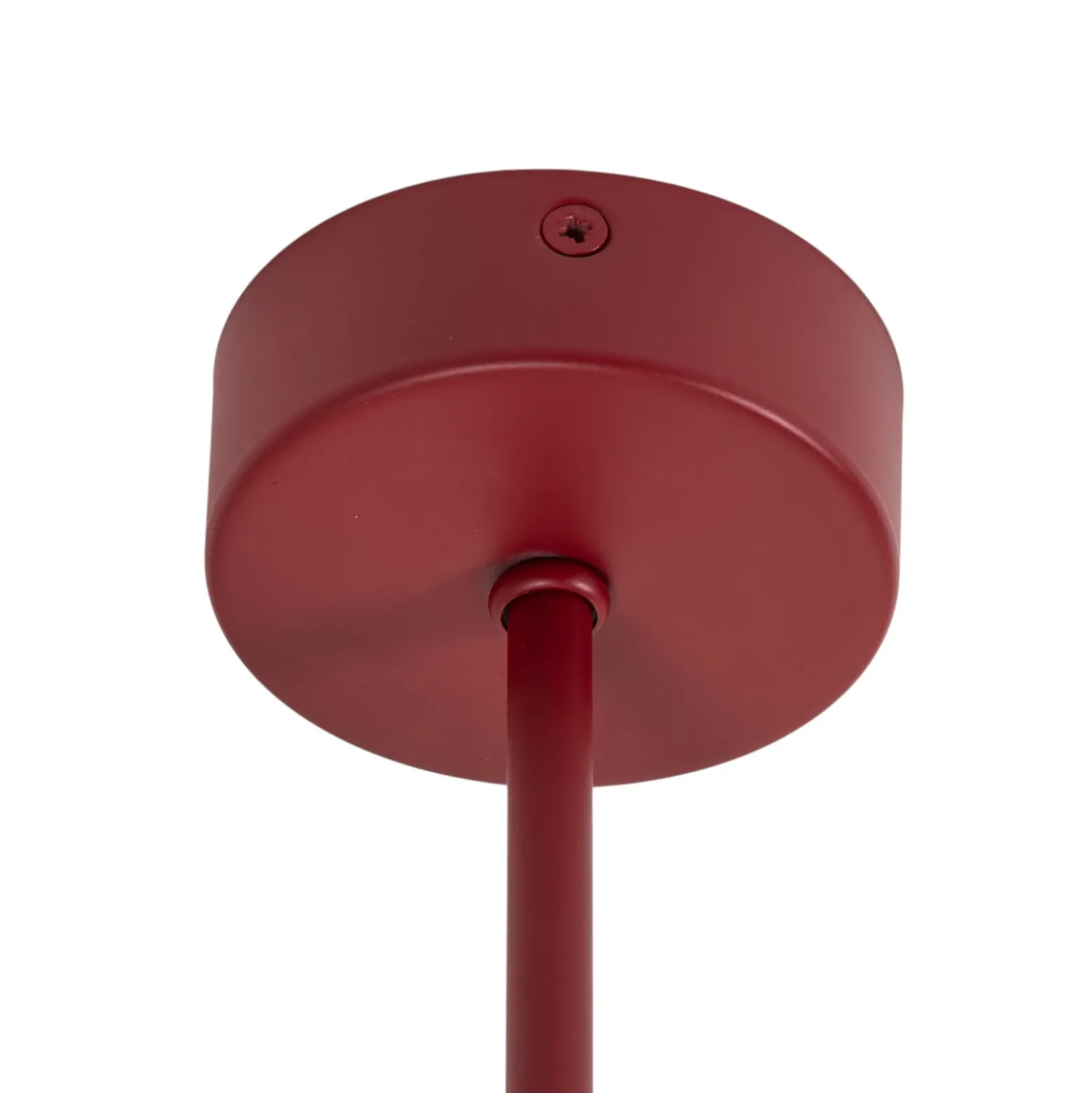 Plafón Mado, 1 luz, rojo