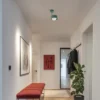 Plafón Mado, 1 luz, verde