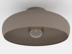 Plafón Mogano, Ø40cm, marrón café