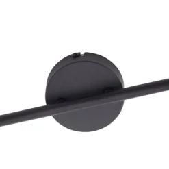 Plafón Netty de Lindby, 4 luces, gris, cristal