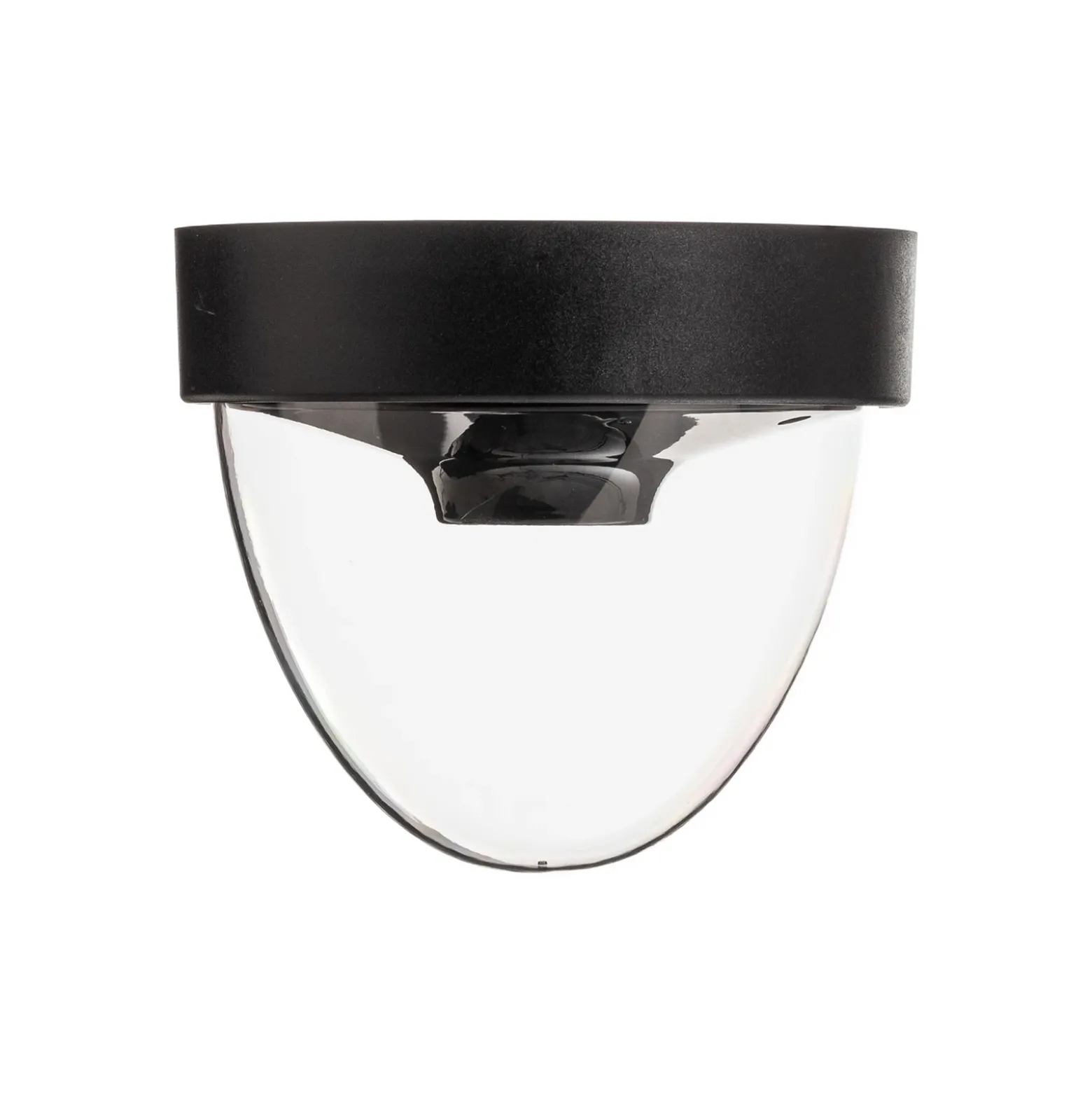 Plafón Nook con pantalla transparente, negro