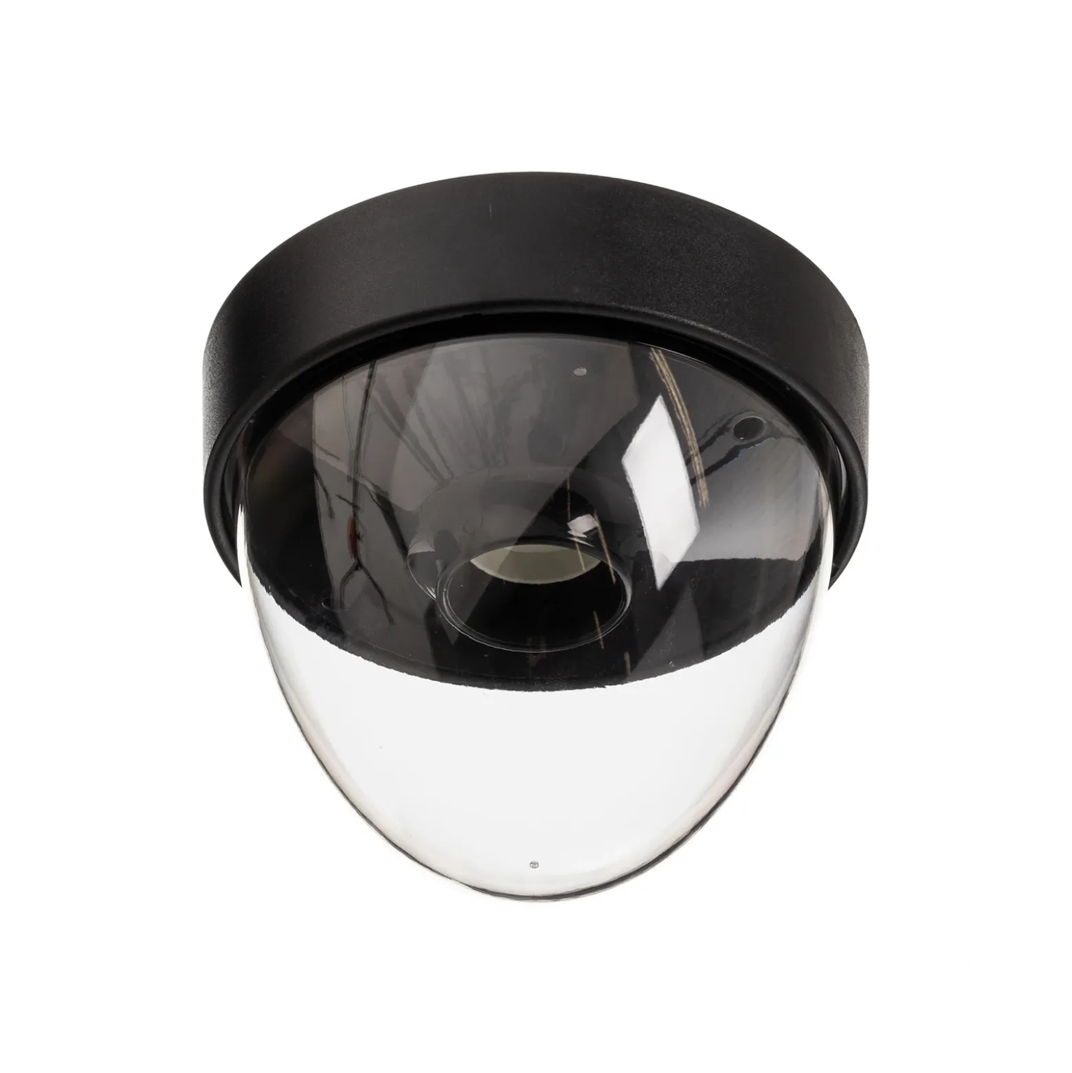 Plafón Nook con pantalla transparente, negro