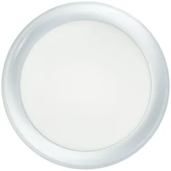 Plafón OSRAM ORBIS MADRID, blanca, Ø 29 cm, metal/vidrio