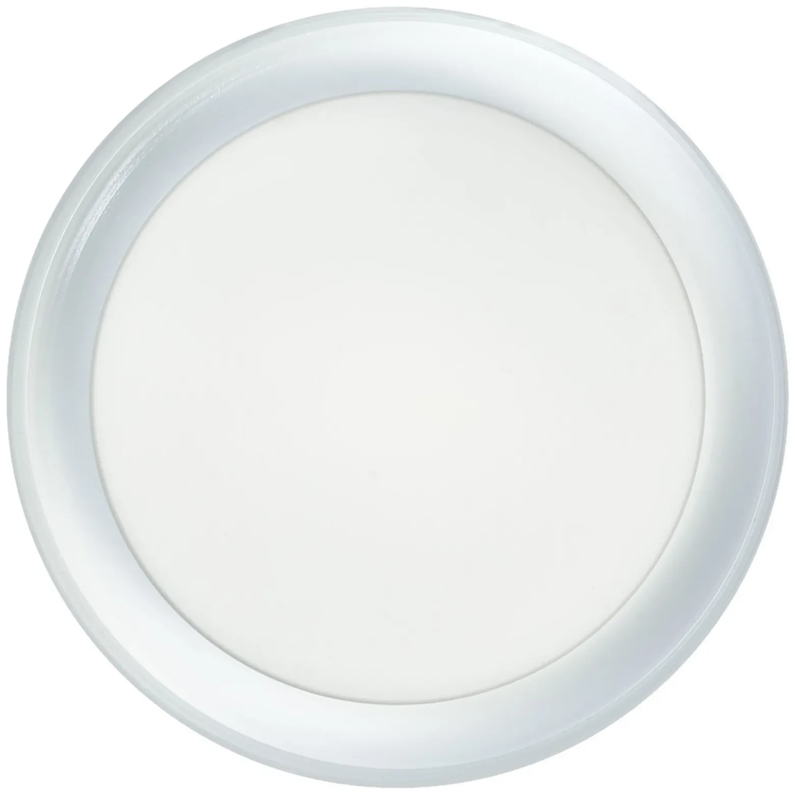 Plafón OSRAM ORBIS MADRID, blanca, Ø 29 cm, metal/vidrio