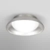 Plafón OSRAM ORBIS Milan, níquel, Ø 31 cm, metal/vidrio
