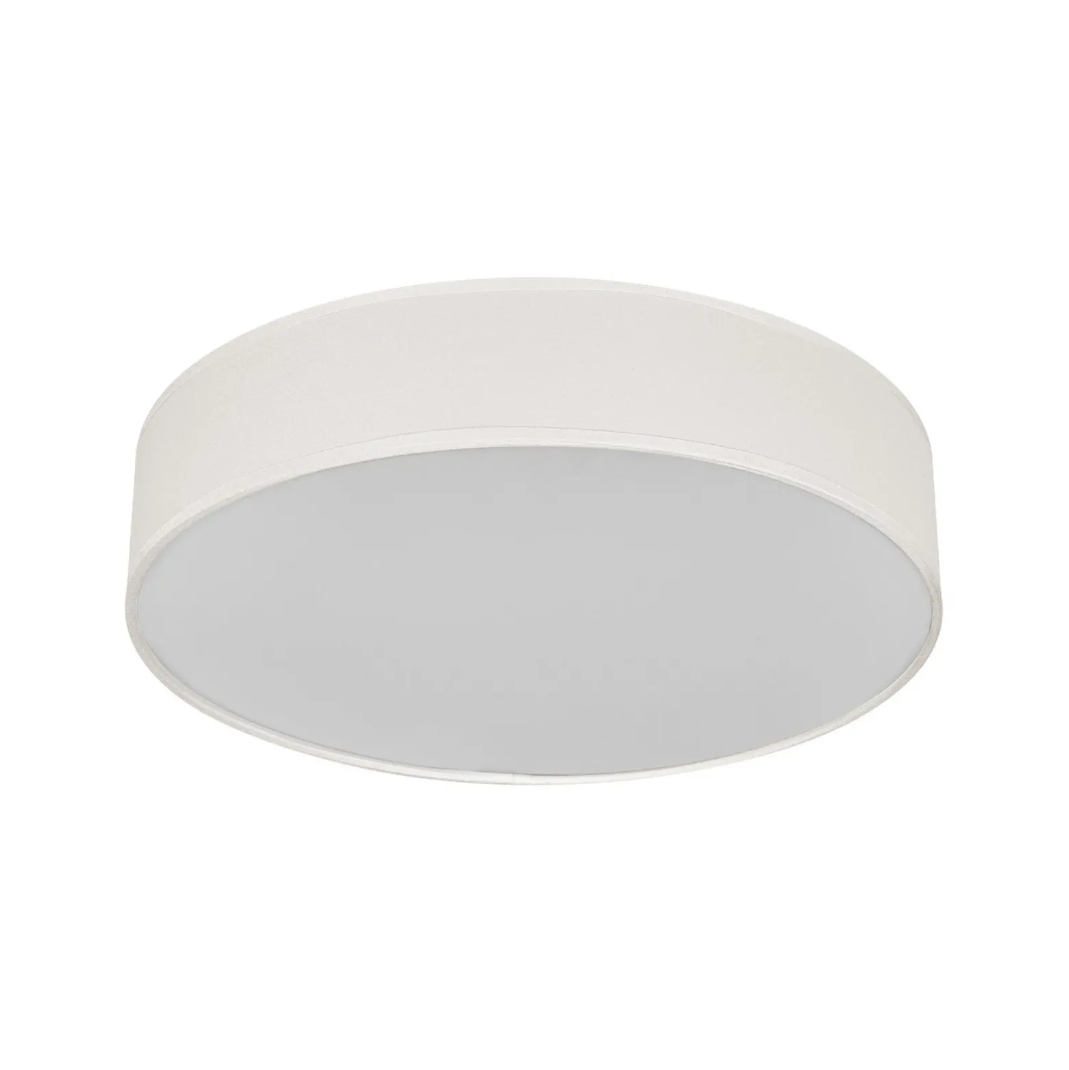 Plafón OSRAM ORBIS PARIS, beige, Ø 40 cm, textil, E27
