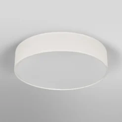 Plafón OSRAM ORBIS PARIS, beige, Ø 40 cm, textil, E27