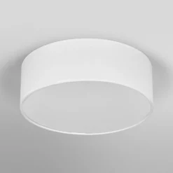 Plafón OSRAM ORBIS PARIS, blanca, Ø 30 cm, textil, E27