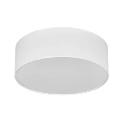 Plafón OSRAM ORBIS PARIS, blanca, Ø 30 cm, textil, E27