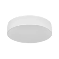 Plafón OSRAM ORBIS PARIS, blanca, Ø 40 cm, textil, E27