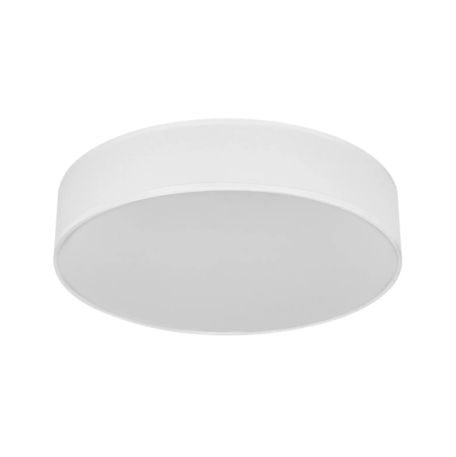 Plafón OSRAM ORBIS PARIS, blanca, Ø 48 cm, textil, E27