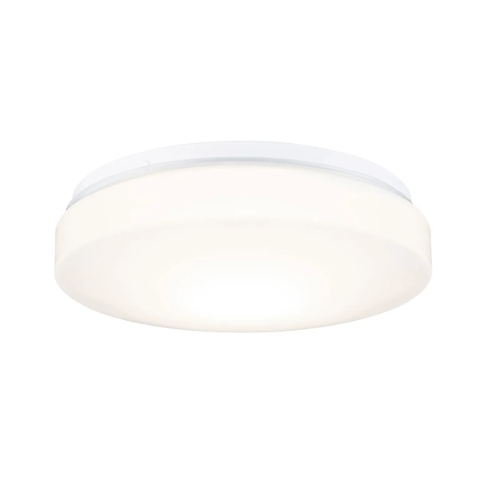 Plafón Paulmann Axin, Ø 26 cm, blanca, IP44, E27