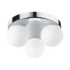 Plafón Paulmann Gove IP44 G9 3 luces cromada