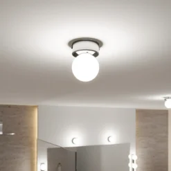 Plafón Paulmann Gove IP44 G9 1 luz cromada