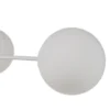 Plafón Pregos 4, 4 luces, blanco