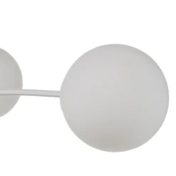 Plafón Pregos 4, 4 luces, blanco