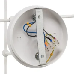 Plafón Pregos 4, 4 luces, blanco
