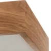 Plafón Quatro DR, marco de madera, 30,5 cm