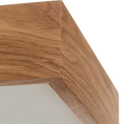 Plafón Quatro DR, marco de madera, 30,5 cm