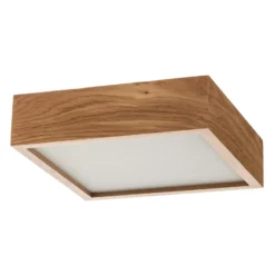 Plafón Quatro DR, marco de madera, 30,5 cm